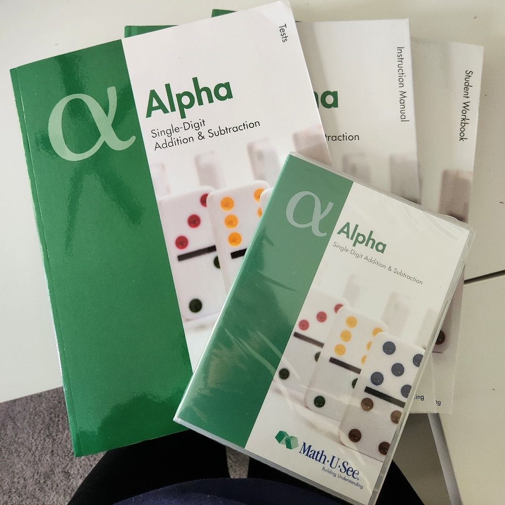 Math-U-See Alpha Single-Digit Addition & Subtraction Set